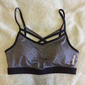 Reebok Medium-Impact Strappy Sports Bra